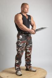 ADRIAN STANDING POSE WITH DAGGER